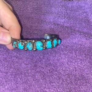 Vintage turquise cuff bracelet